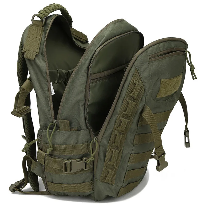 Mochila tática militar para homens, impermeável, ao ar livre, camping, caça, trekking, bolsa esportiva, grande capacidade, mochila do exército