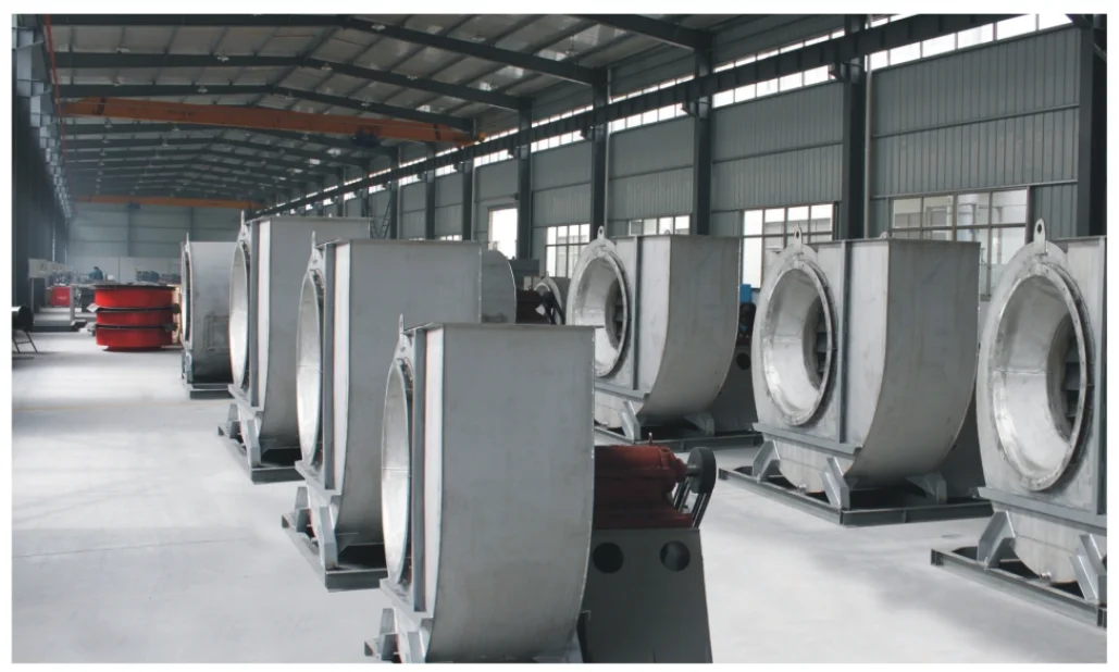 Radialventilator 4-72, korrosionsbeständig, explosionsgeschützt, rostfrei