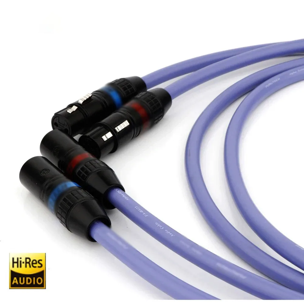 

Пара Furute XLR кабель Fa-as22 8N OCC монокристаллическая медь флагманский соединительный кабель аудиосигнала линия усилителя мощности компакт-диска