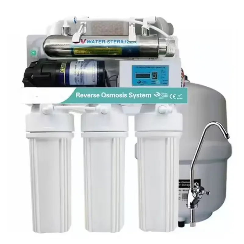 Commercial RO Water Filter System Plastic For Restaurant Cafe Hotel Beverage Service And Commercial Treatment With Filter UF Use