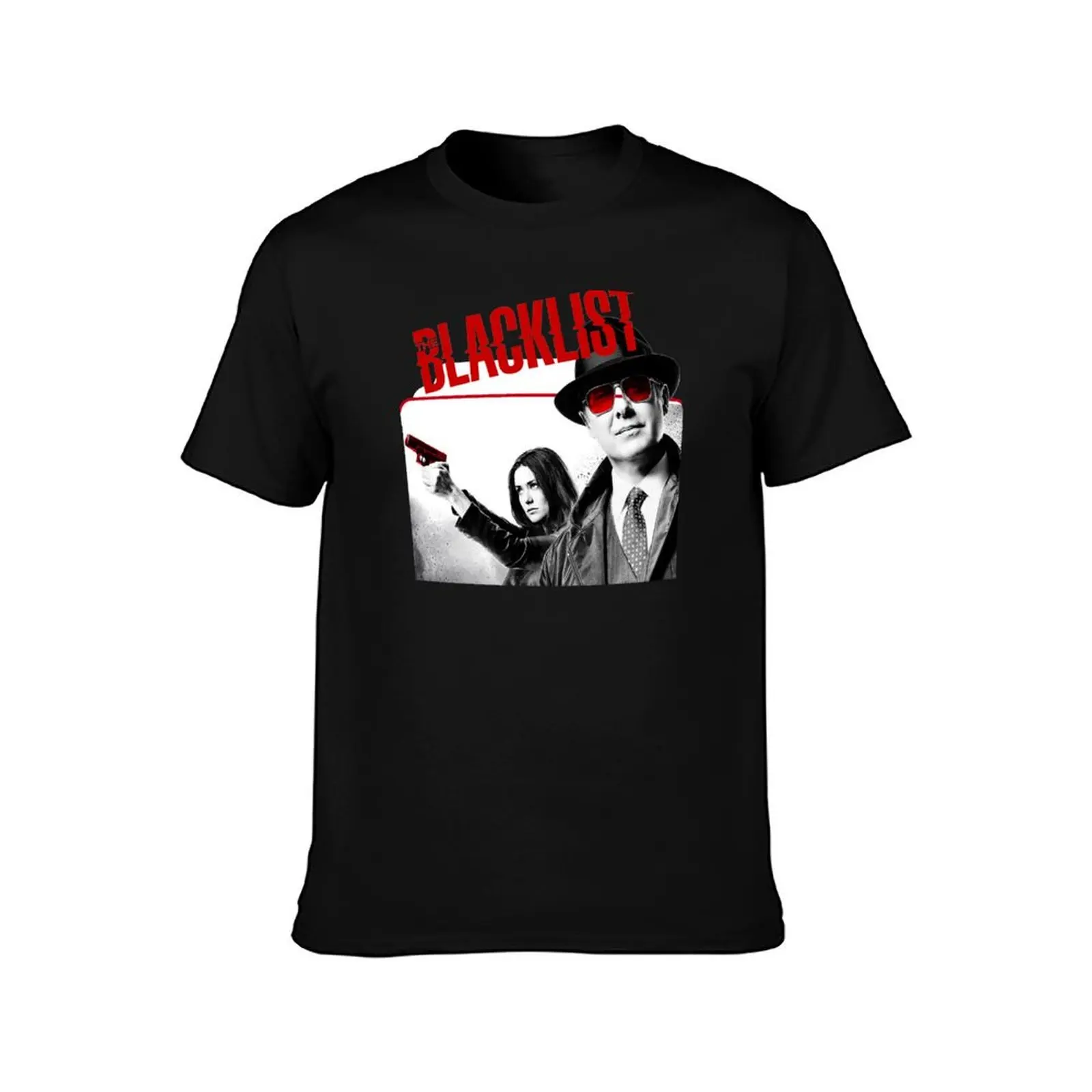 Discover Cool Women's Classic The Blacklist Season T Shirts Black T-Shirt Big and Tall Short Sleeve Tee T-Shirt