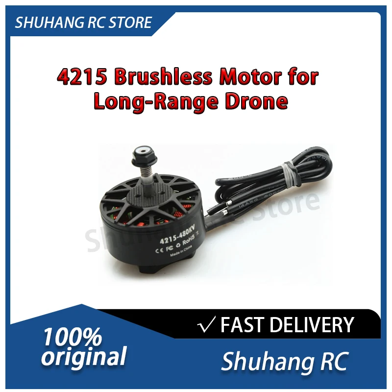 

Shuhang RC 4215 Brushless Motor 480KV Brushless Motor 6-8s 13-inch 14-inch 15-inch for FPV Racing Drones Long-range UAVs
