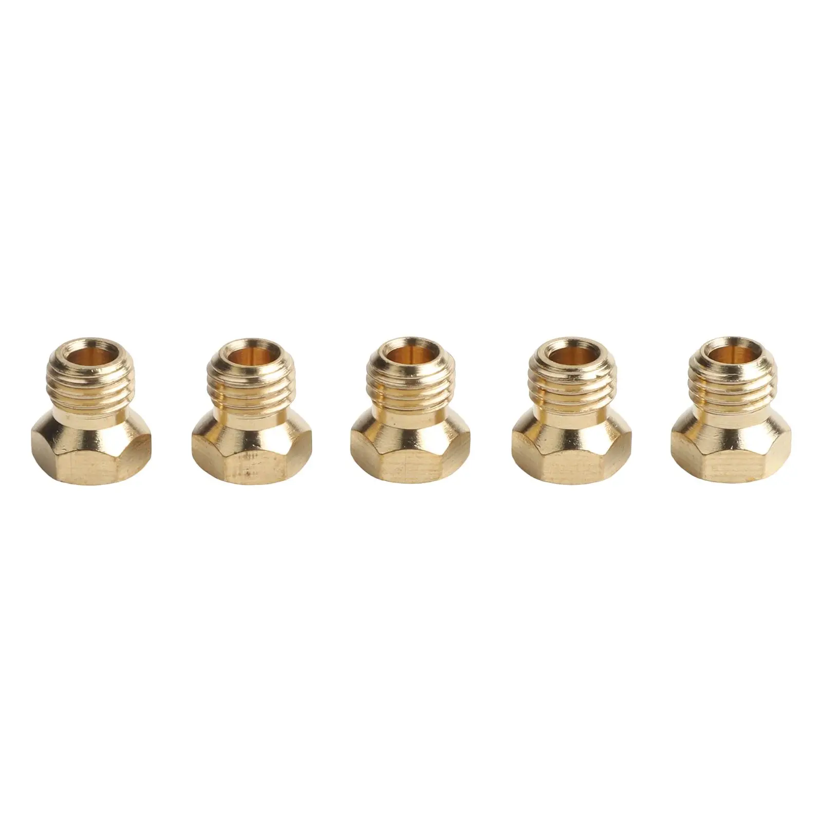 Camping Cooking Propane Burner Nozzles 20 Piece Propane Burner Nozzles Set Outdoor Cooking Equipment Copper Nozzle Construction