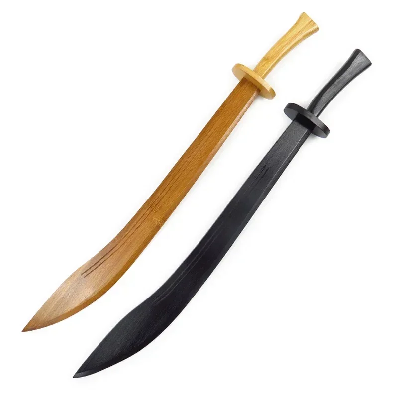 Bamboo Ancient Martial Arts Practice Special Wooden Knife