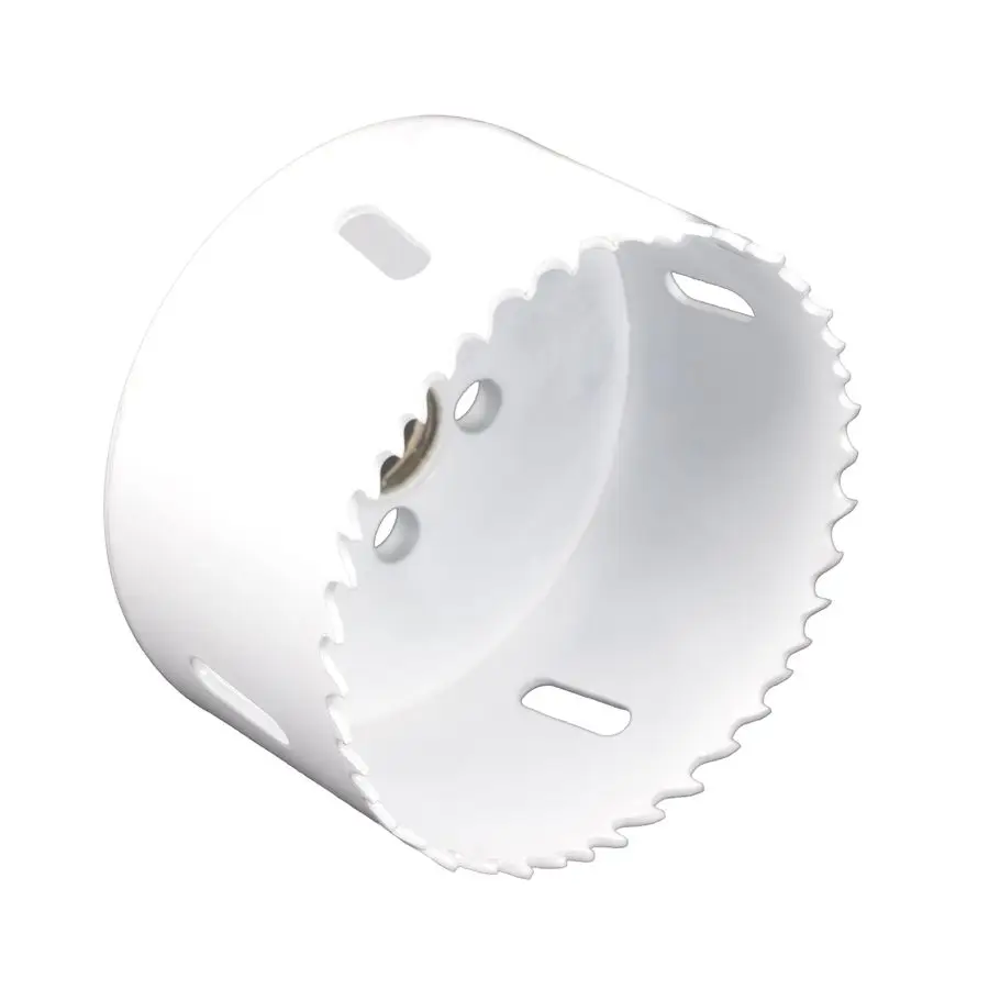 

51 4 BiMetal Hole Saw, Made in USA, Cuts Wood, Plastic, Metal, LongLasting Durable Blade