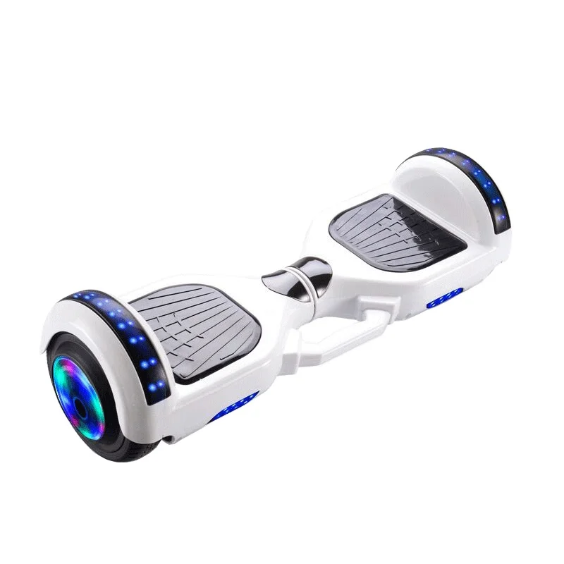 Hoverboard elétrico de autoequilíbrio com luzes LED 6,5 polegadas 36V 4400m Pneus de 10 polegadas Bateria de lítio para crianças Hover Board