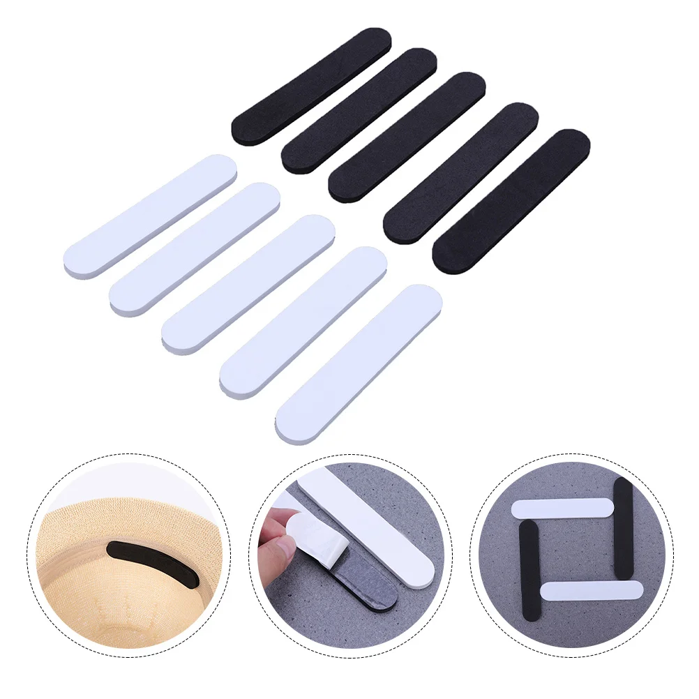 10 Pcs Saver Size Reducer Tape EVA Hat Sticker Headband Graduation Adhesive Man Miss