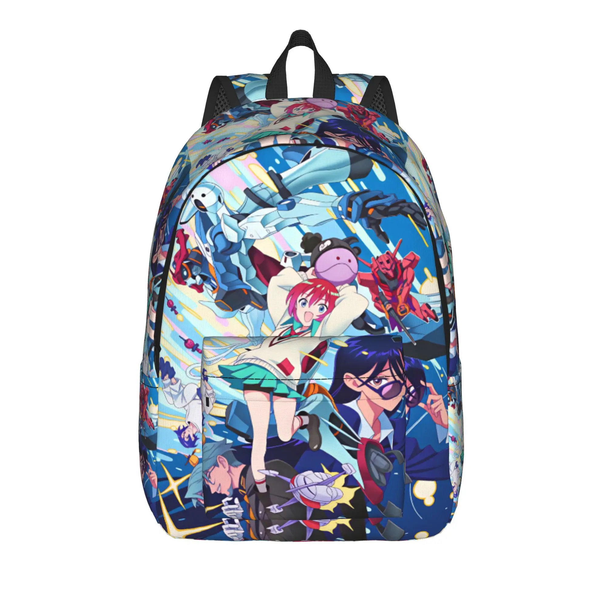 

Gundam Backpack Hiking Backpacks Men Funny School Bags High Quality Soft Rucksack