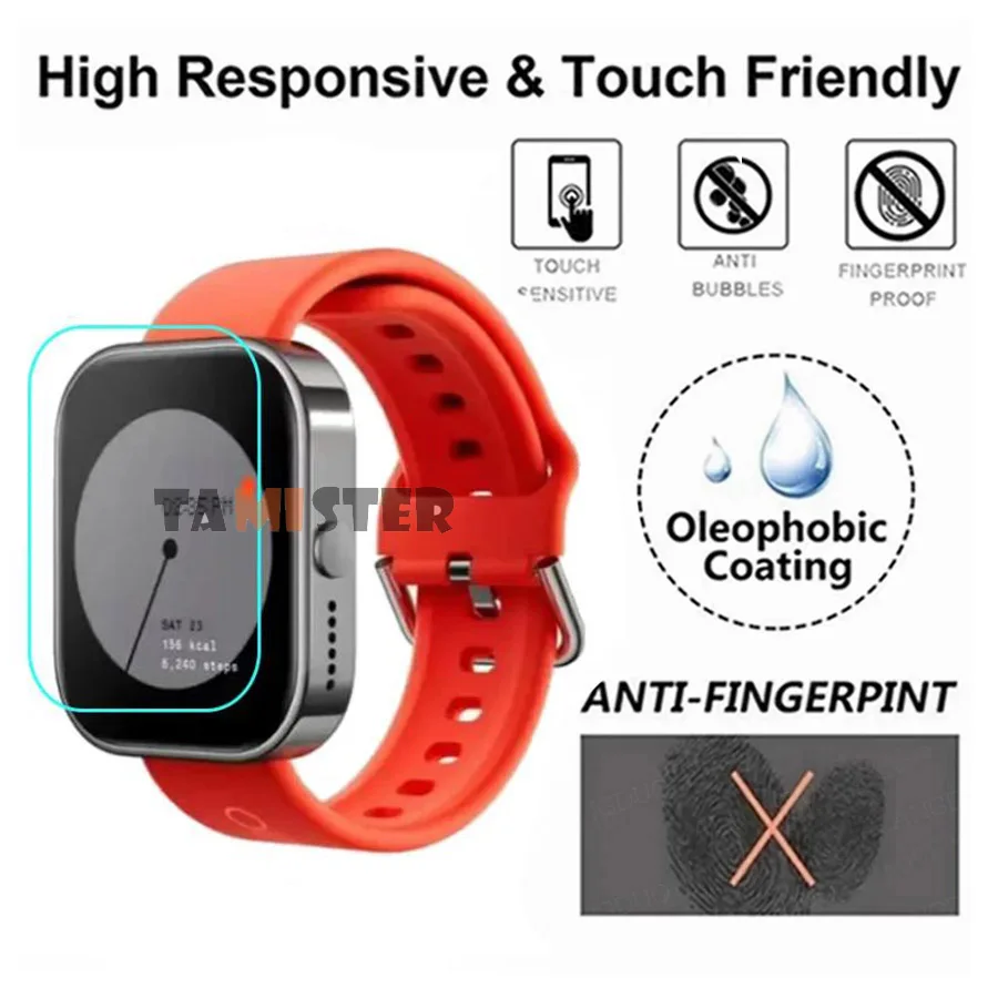 For CMF Watch Pro Film Soft TPU Protective Cover Hydrogel Film For CMF by Nothing Watch Pro Screen Protector Accessory Not Glass