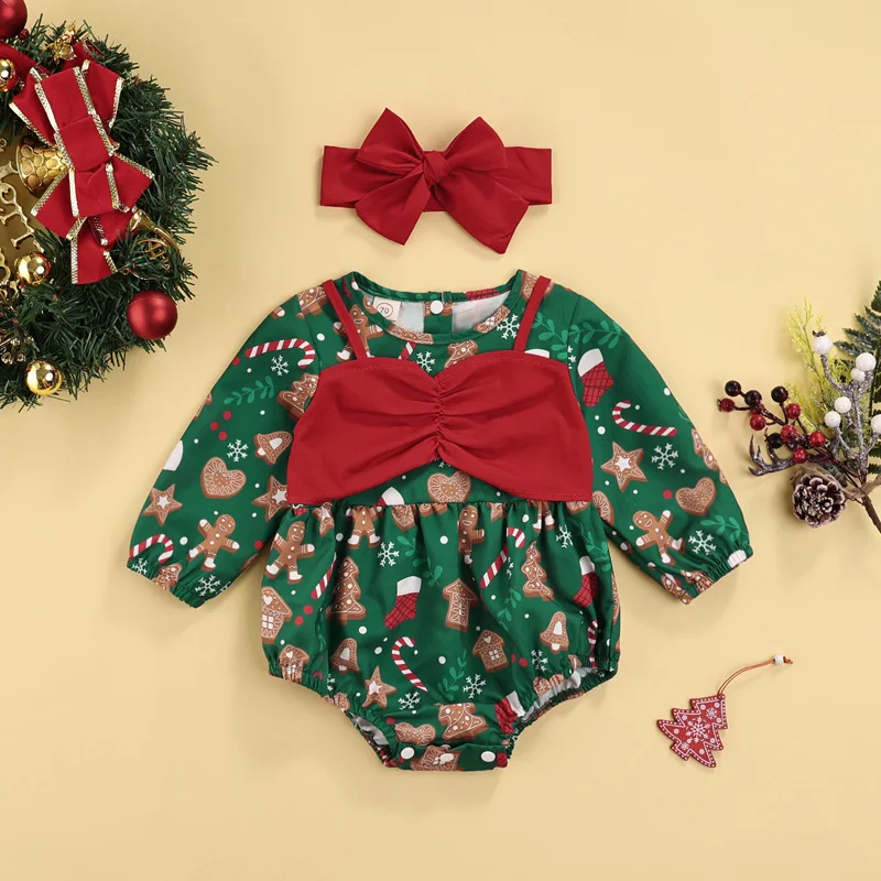 

3 Pcs Toddler Holiday Sets Baby Boys Striped Long Sleeve Shirt Suspender Pants Bow Tie Outfits for Christmas Party