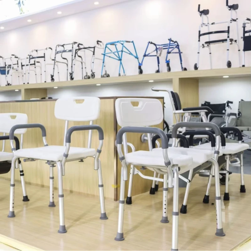 Folding Chairs Special Bath Chair for The Elderly and Pregnant Women Foldable Toilets Non-slip Bath Stools Bathroom Furniture