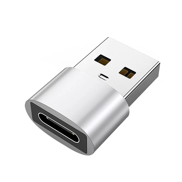 2szt Adapter USB na USB typu C OTG męski na Micro USB typu c żeński Konwerter do Macbooka Samsung S20 USBC OTG Złącze 2P