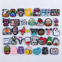 20Pcs New Focus Pen bead Silicone Beads Baby Food Grade Cartoon DIY Pacifier Chain Necklace Accessories Focal Beads Wholesale