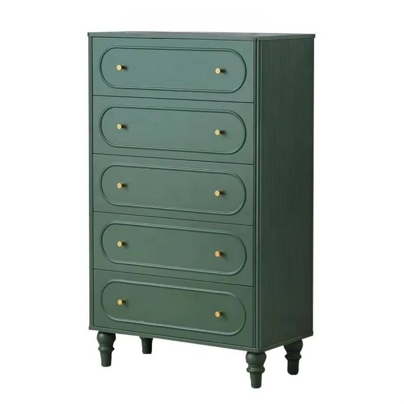 Five-drawer groove dresser for bedroom