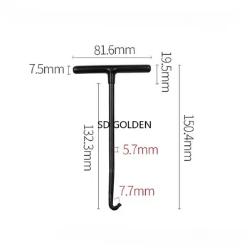 T型排氣管彈簧拆卸拉鉤摩托車排氣管彈簧鉤改裝工具 10 最佳銷售 摩托工具 - №10