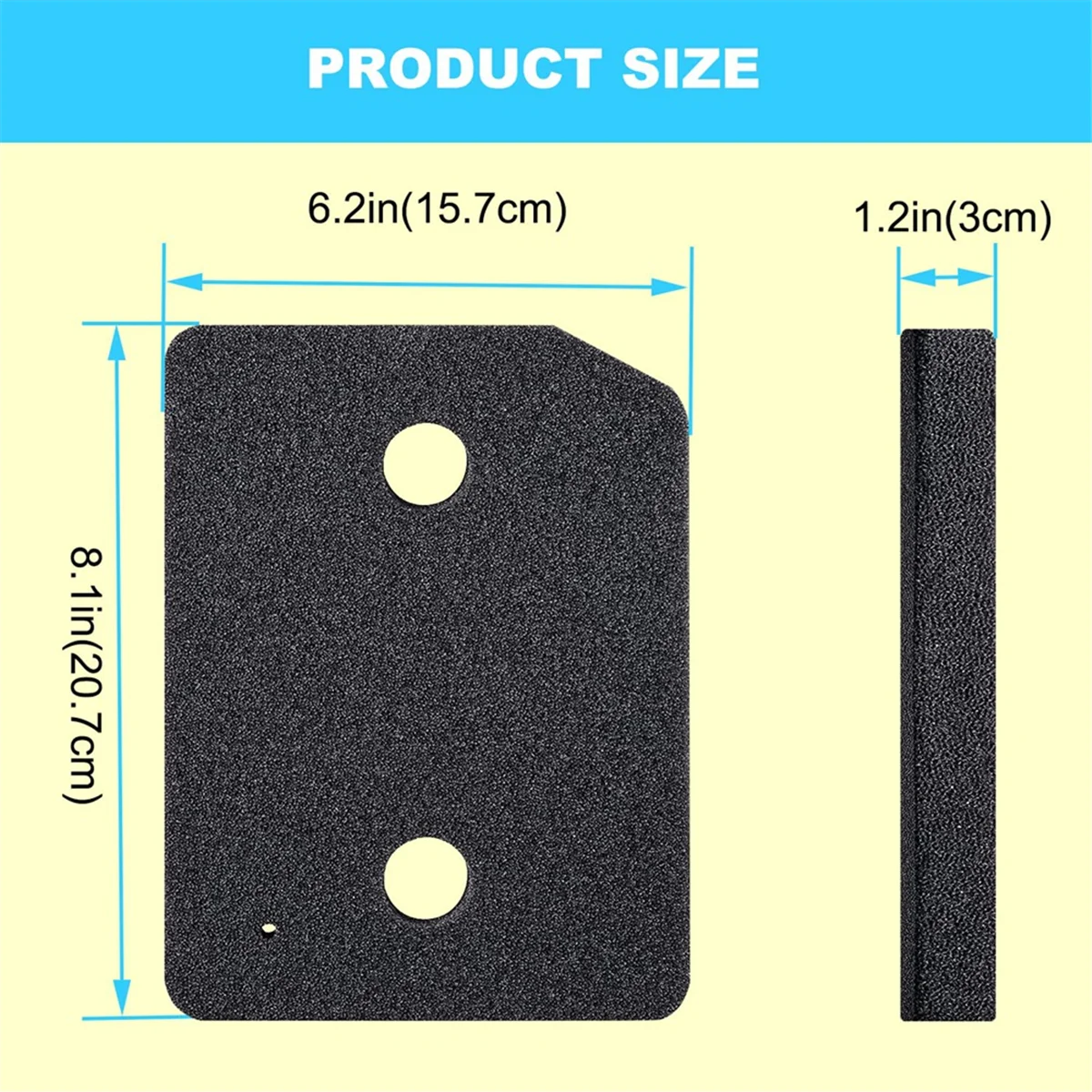 Reemplazo del filtro inferior del secadora A26P 14PCS 9164761   Filtro de espuma para secadora con bomba de calor Miele T1 TKS850WP TKB150WP TCJ680WP