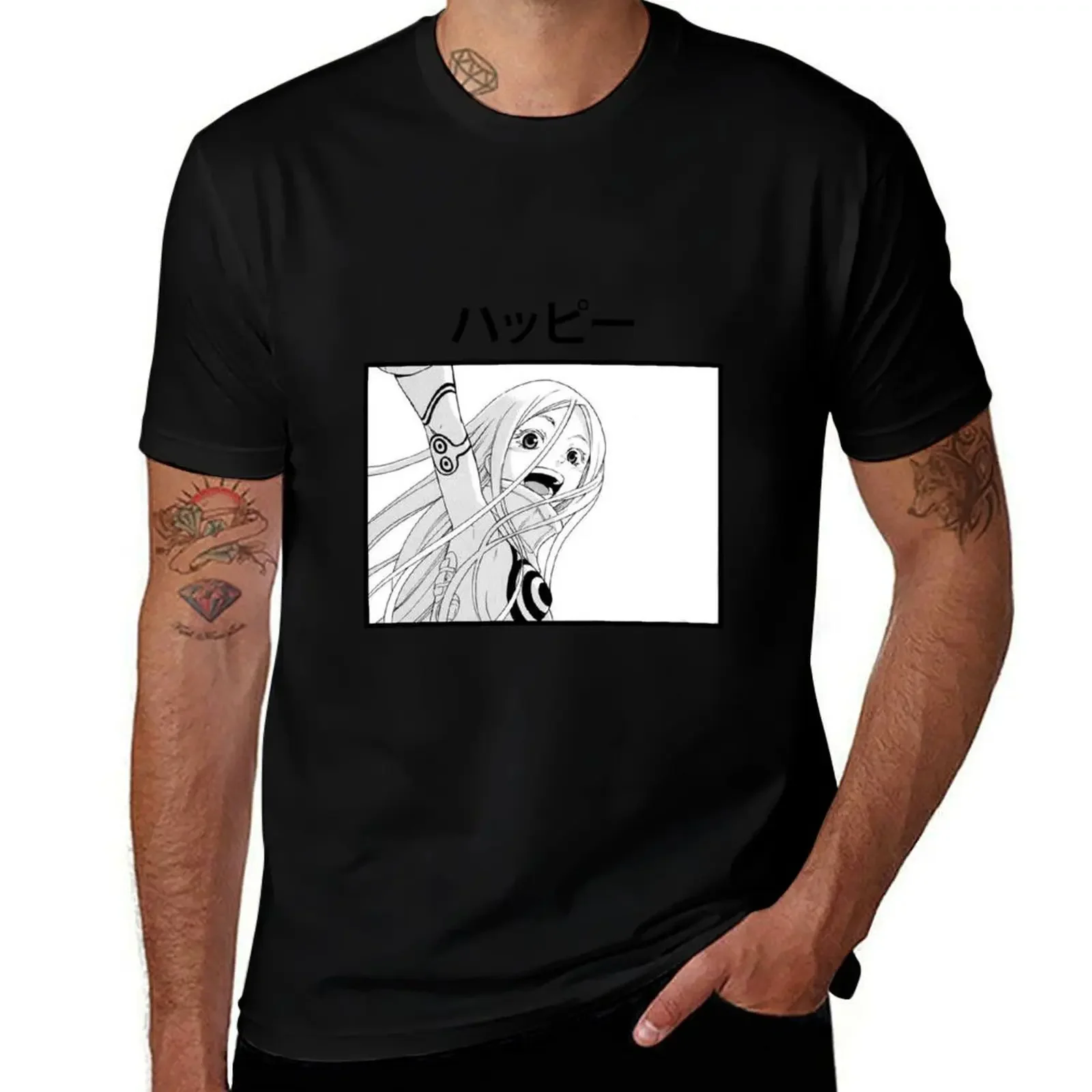 

SHIRO DEADMAN WONDERLAND T-Shirt croswit shirt man tees custom t shirt hippie clothes t shirts men