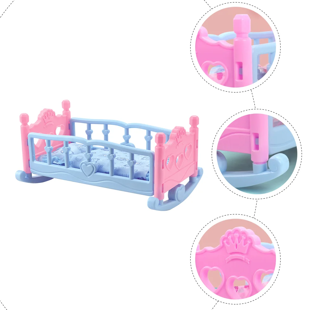 Shaker portable pour bébés, jouet pour enfants, maison de poupées en plastique, meubles, jeu de simulation