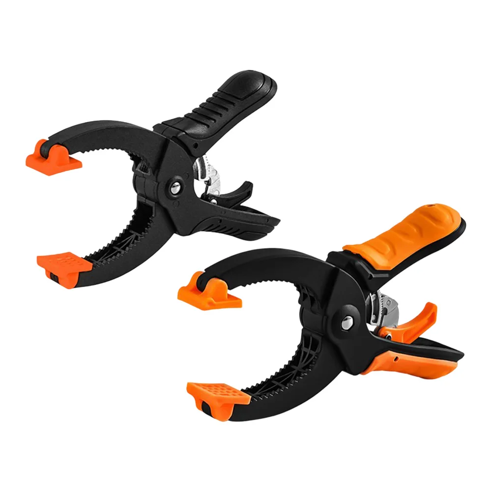 

4pcs Adjustable Heavy Duty Spring Clamp 0-50mm Clamping Range Woodworking Clamp Hardware Clamps Hand Tools