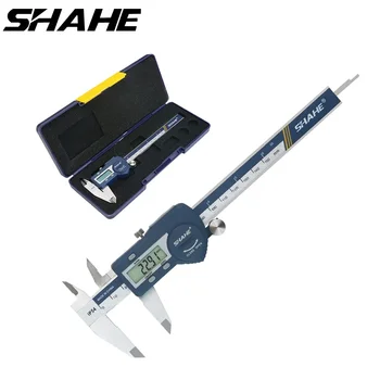 IP54 waterproof 150 mm electronic vernier caliper micrometer electronic caliper stainless steel paschieber Paquimetro digital