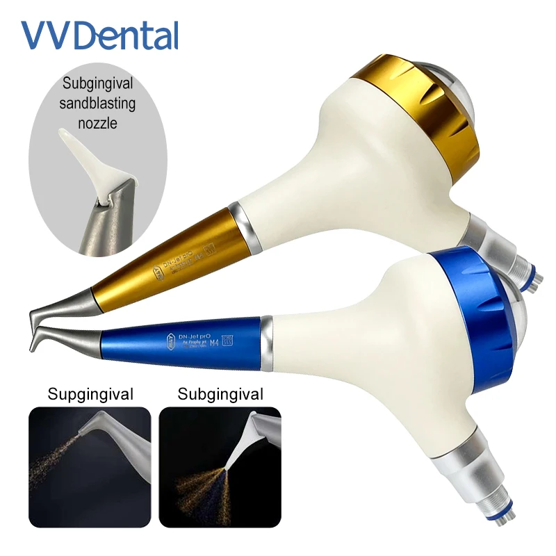 

VVDental Dental Air Polisher Supragingival and Subgingival Scaling for Oral hygiene Cleaning Teeth Whitening Polishing Equipment