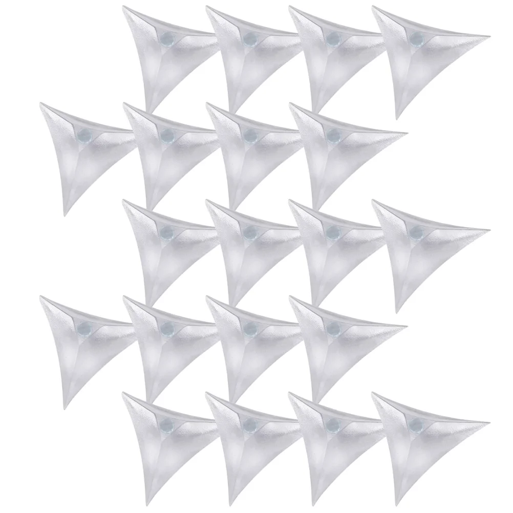 

250 Pcs Cabinet Dust Corner Wall Protectors Guard Transparent Edges Furniture Lasting Time Use Guards Anti-Dust for Drawer Pvc