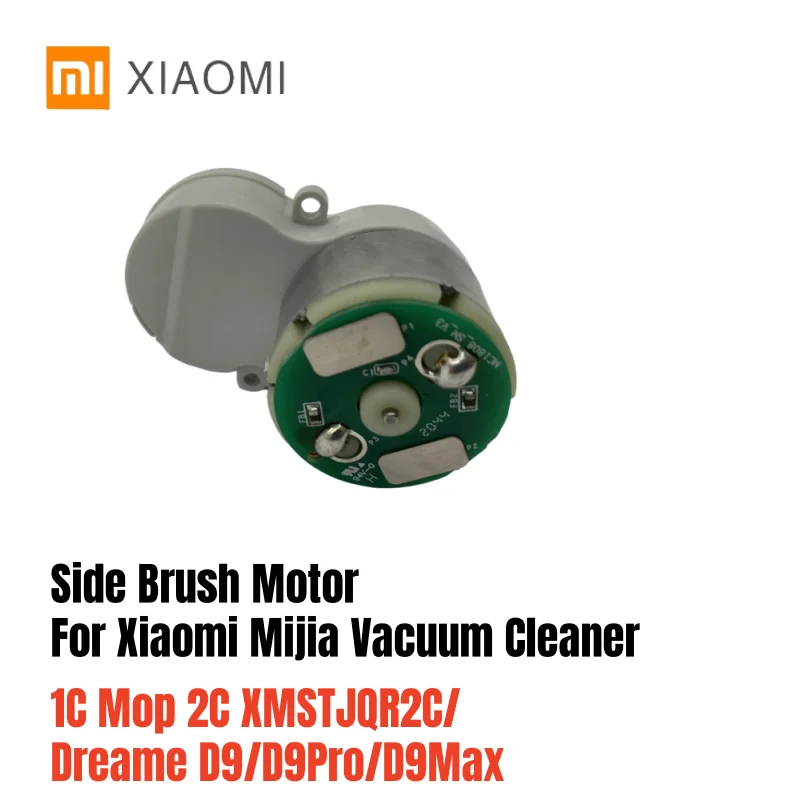 Substituição do motor das escovas laterais do aspirador de pó para xiaomi mijia 1c mop 2c xmstjqr2c/dreame d9/d9pro/d9max peças componentes do robô