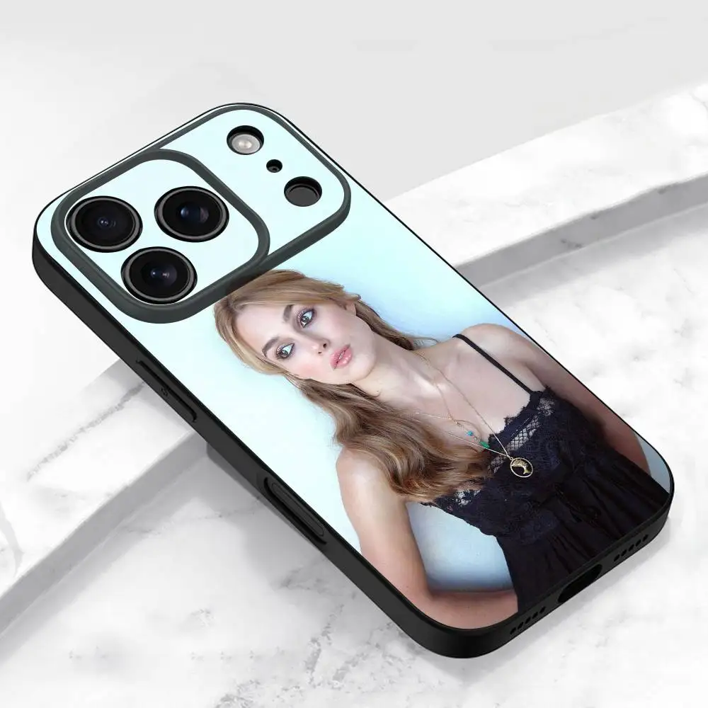 حافظة هاتف لهاتف آيفون 17,16,15,14,13,12,11,Pro,Max,Plus,E,Air,Mini Protective Black K-Keira Knightley Cover #6