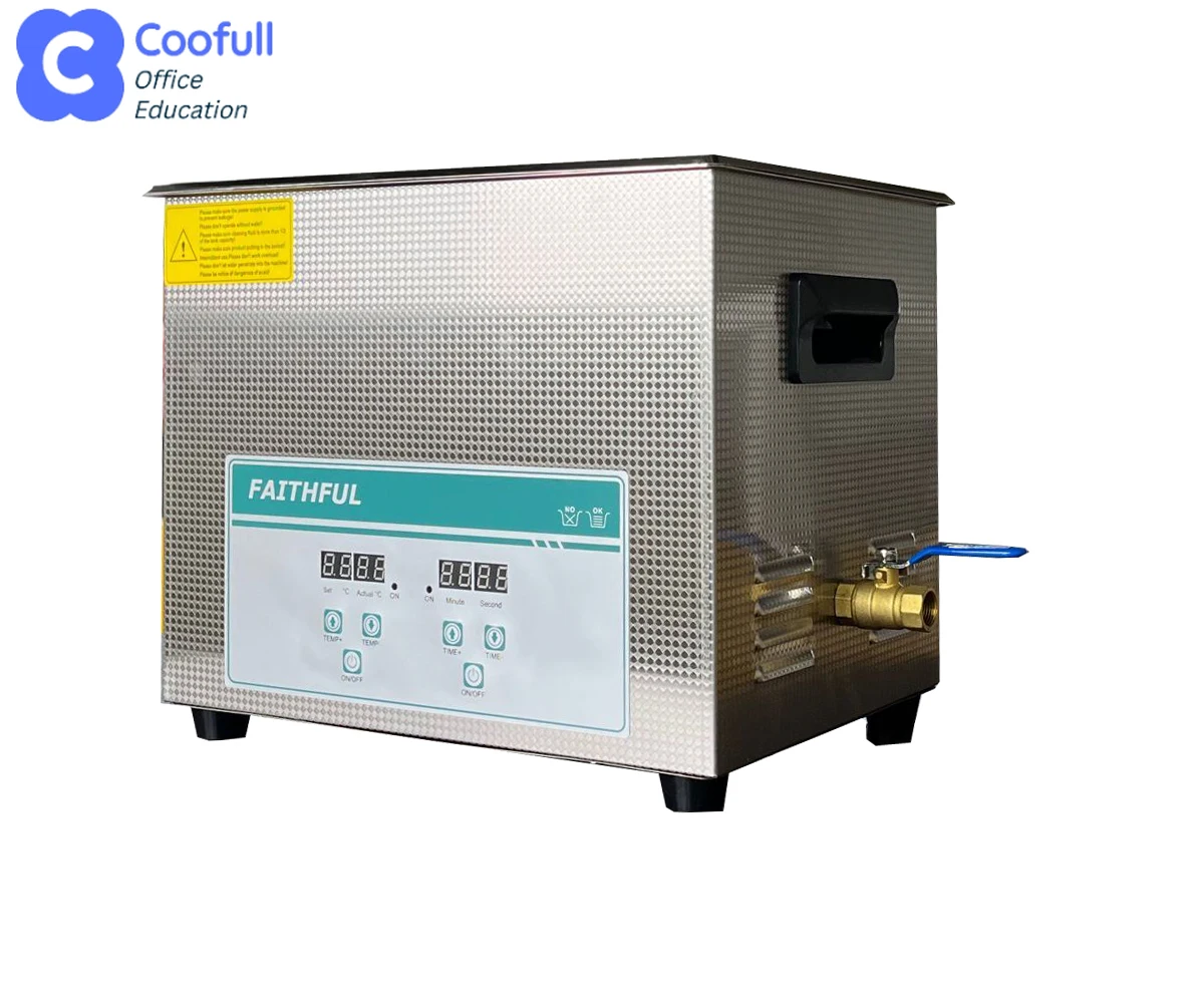 Coofull Industrial Digital Ultrasonic Cleaner for Jewelry Cleaning Household Cleaner