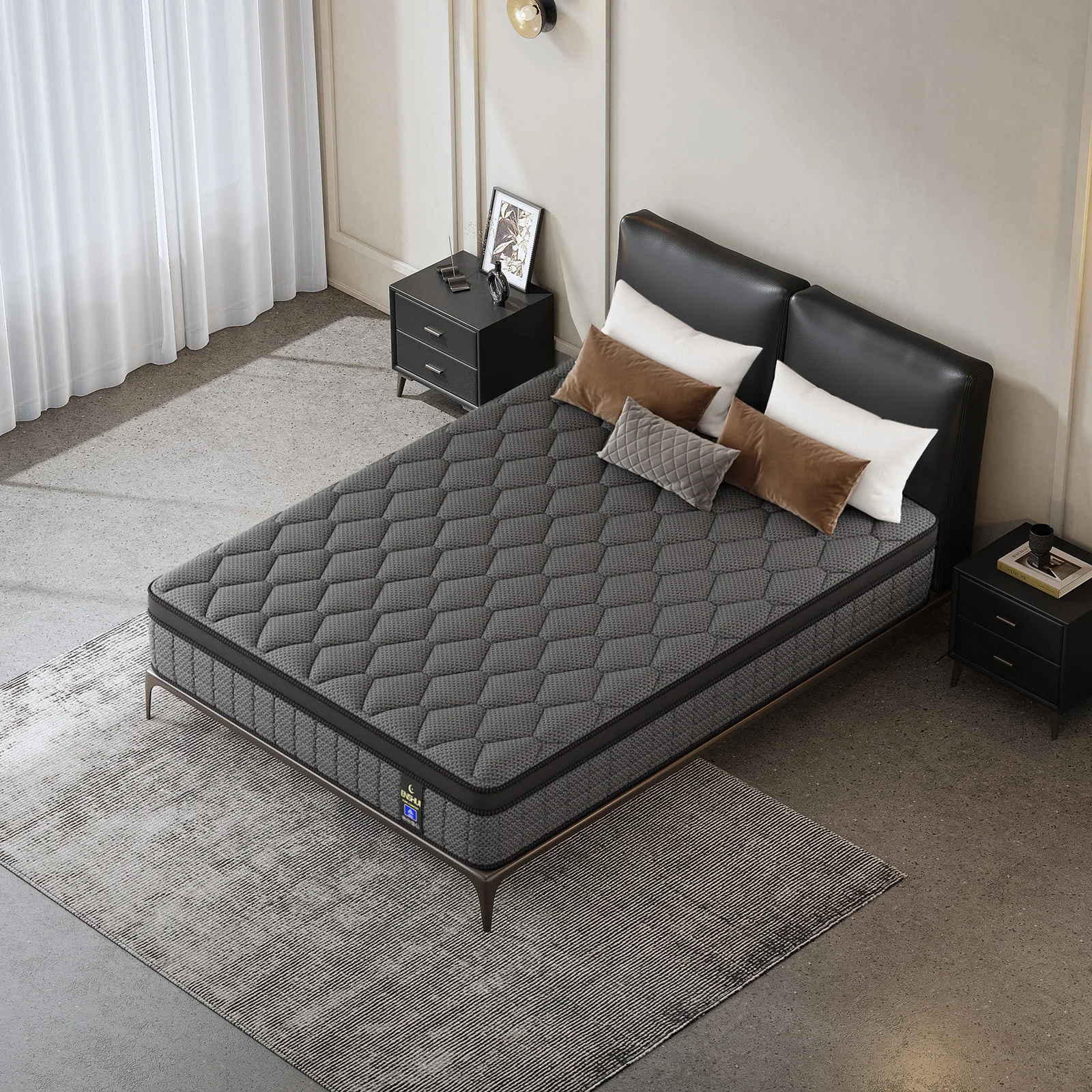 Materasso ibrido a molle e sch - Memory Foam Mattress In A Box Queen recensione e prezzo