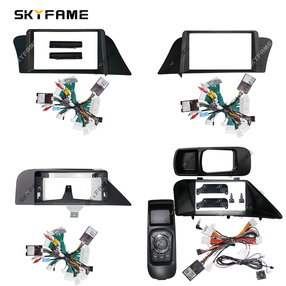 

SKYFAME Car Frame Fascia Adapter Canbus Box Android Radio Dash Fitting Panel Kit For Lexus RX RX270 RX350 RX450h AL10 3 CT200