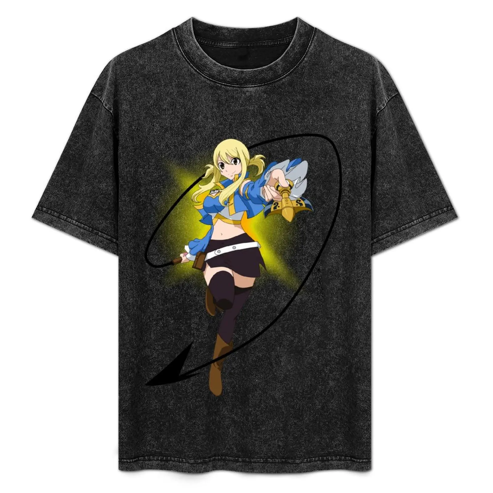 

Lucy Heartfilia T-Shirt Work Utility Casual Tee Shirt