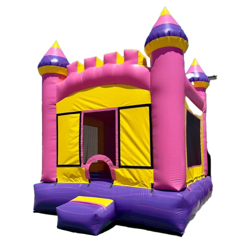 High Quality Children's Outdoor Entertainment Indoor Toys Inflatable Castle Colorful Inflatable Trampoline Hot Sale