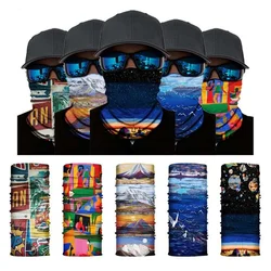 Summer Bandana Cycling Hiking Neck Scarf Sunscreen Scarf Sports Seamless Quick-drying Mask