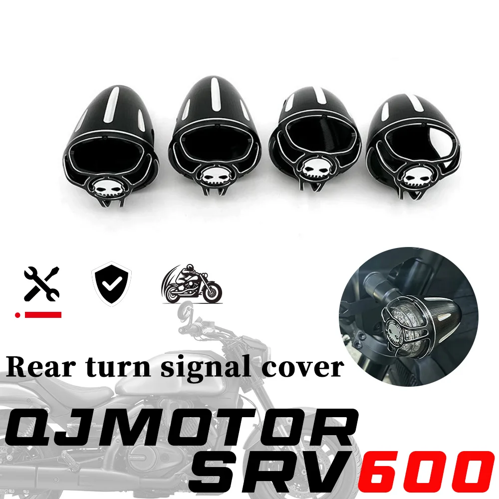 

Rear turn signal cover QJMOTOR SRV 600 turn signal protection cover 600srv 600 srv