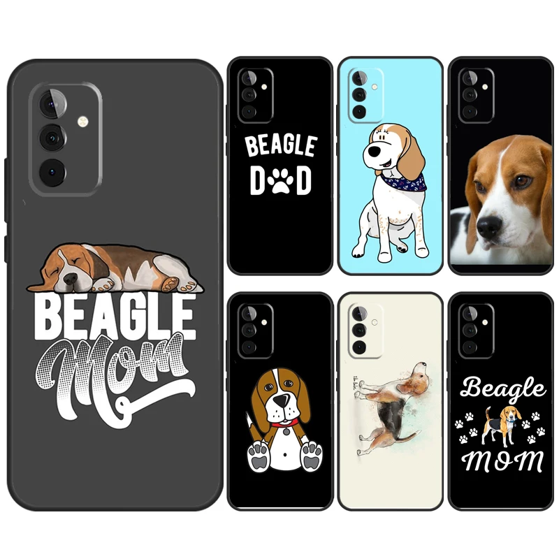 Чехол Beagle Dog для Samsung Galaxy A34 A54 A14 A13 A33 A53 A12 A32 A52 A71 A51 A25 A55 A35 A15, чехол