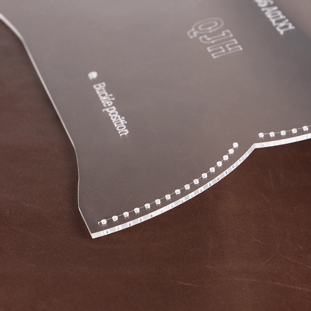 Leather Glasses Bag Making Template, DIY Sunglass Bag Pattern