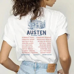 Jane Austen Shirt National Park Shirt Pride and Prejudice Shirts Jane Austen Gifts Pemberley Booklover Shirt Bookish Merch