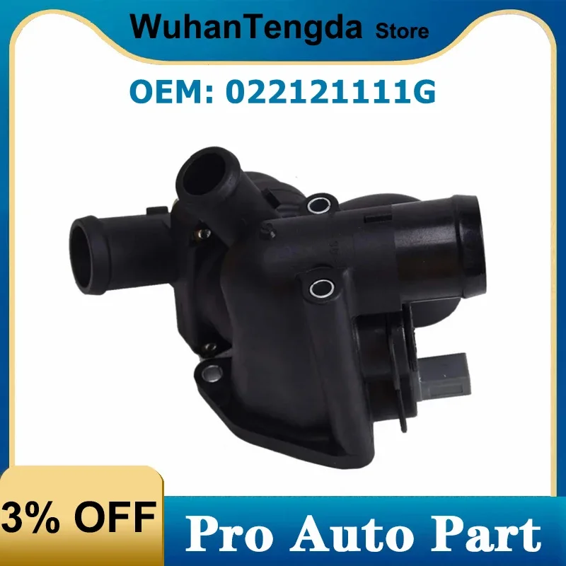 

Car Engine Cooling System 3.2L Coolant Thermostat for Volkswagen VW Touareg V6 Base 022121111G