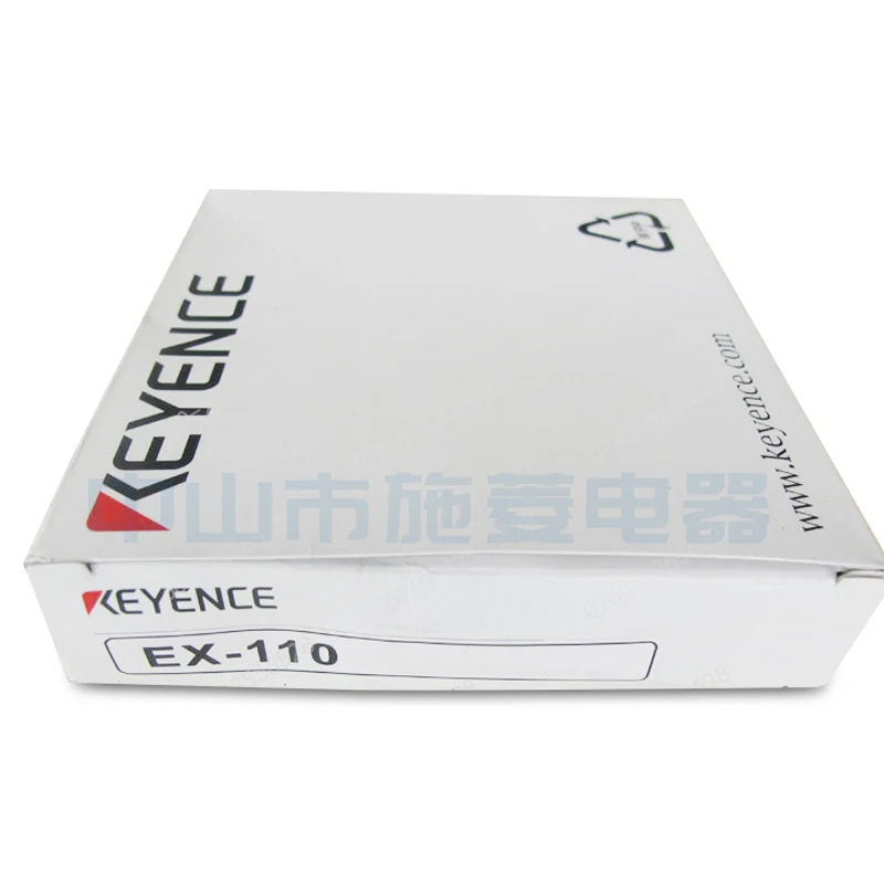 EX-110 keyences eddy current displacement sensor M10 thread type measures a range of 0-2mm up to a high response speed  EX-110V