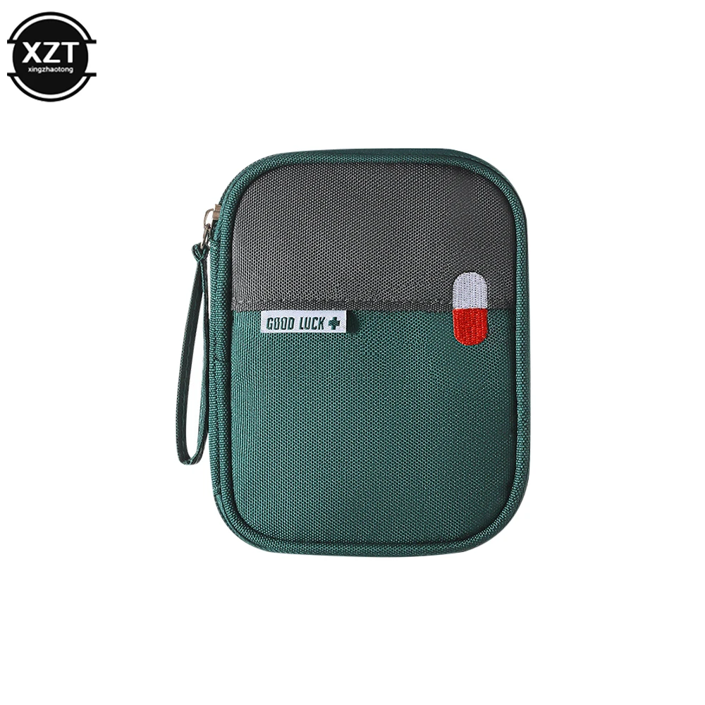 Outdoor Medical Bag,Travel Storage Bag For Medicines,Empty First Aid Bag,Household Organizer For Tablets,Portable Car Pill Bag