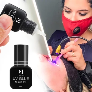 UV glue for eyelash extension, waterproof, cosmetic products, dry rapidly, 1 second lasting, 100 days, 5ml 12 Main Sales Cola Cilios - №12