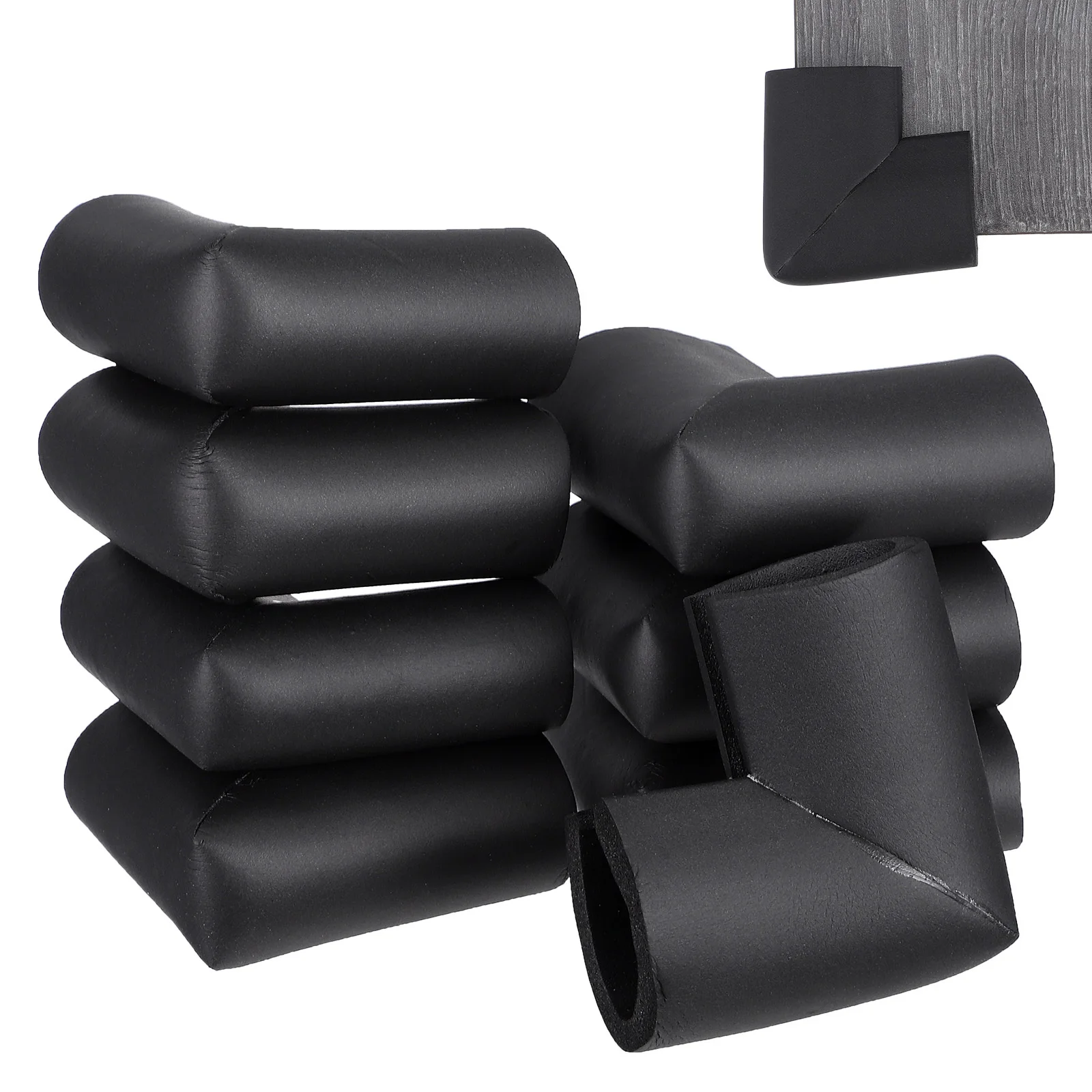 12pcs Furniture Corner Protector Foam U-Shaped Bumper For Edge Safety Cover Frame Anti-Scratch Protection