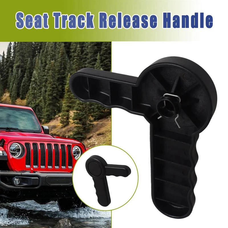 1SR95DX9AA Car Front Seat Tracks Release Handle For Jeep Wrangler 2011-2018 Car Replacement Accessories