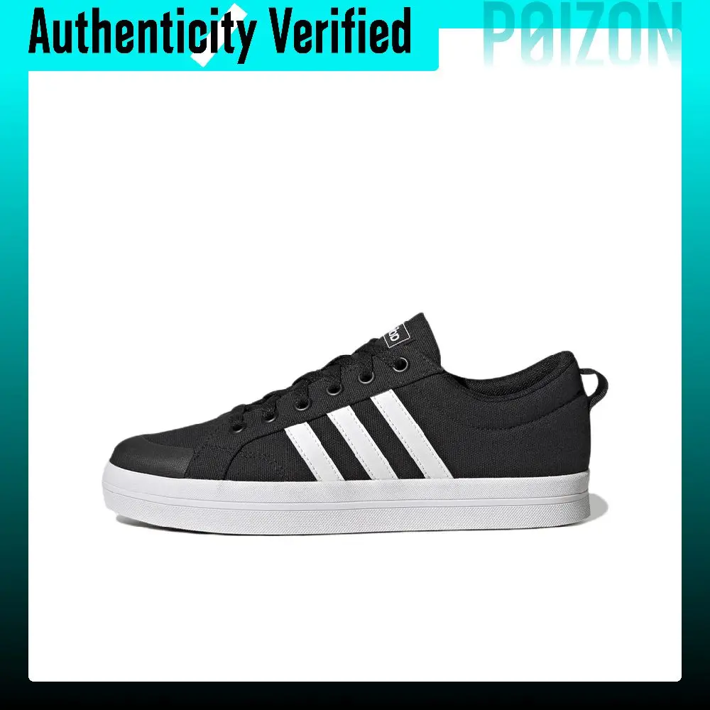 Adidas Neo Bravada Skate Shoes Women's Low Top Black/White GY2278