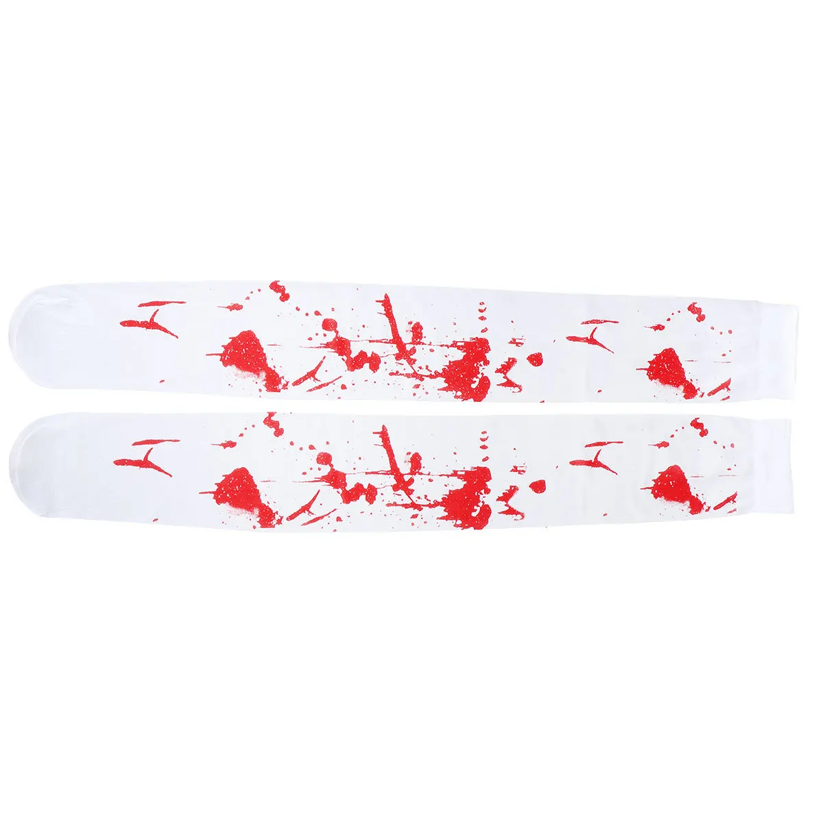

1Pair Halloween Blood Design Printed Overknee Socks Unique Horror Patterns Cosplay Costume Party Wear Halloween Stockings