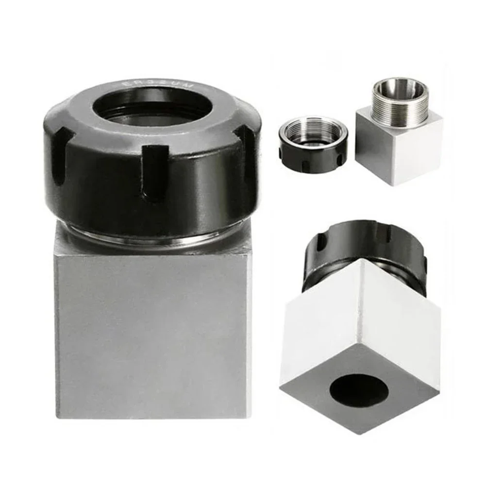 

Square 4/6 Corners Block Holder Workholding Holder CNC Machine ER 25 32 40 Hard Steel Square Holder CNC Machine