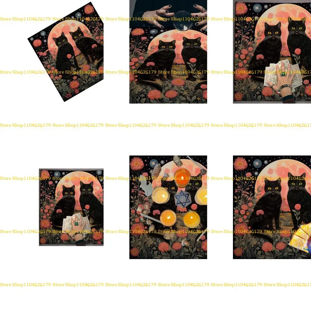 

A1A2 Cover Cover Oracles Game Mat Square Makulums Altar Table Clate, 3 варианты размера