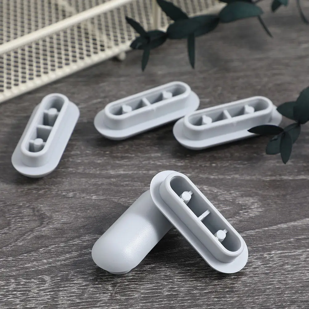 8Pcs Universal Toilet Seat Bumpers Soft Non Slip Pads Replacement Kit for Bathroom Bidet Toilet Seat Accessories