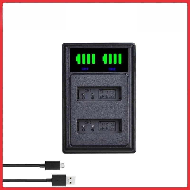 

EN-EL23 Replacement Battery for Nikon EN-EL23 P610s P600 S810c P900S Digital Camera Rechargeable Battery with Stable Output